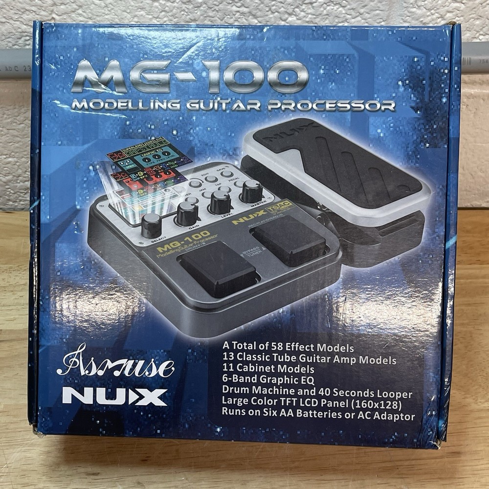 NUX MG-100 Modeling Guitar Processor