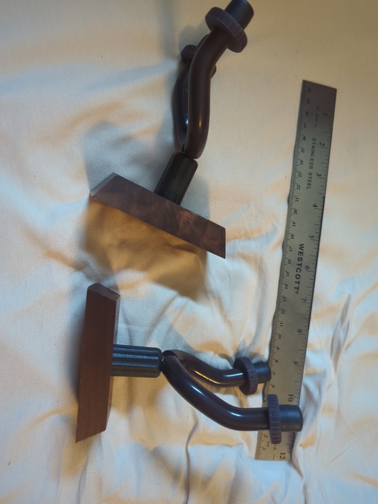 Neboic Guitar Wall Mount Wood Two Pack