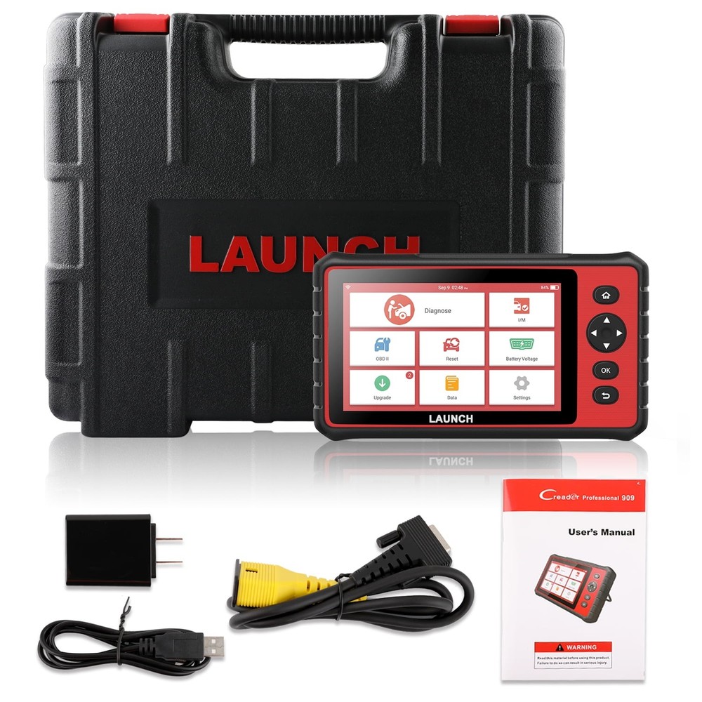 LAUNCH CRP909 All System OBD2 Scanner Car Diagnostic Tool Key Coding TPMS
