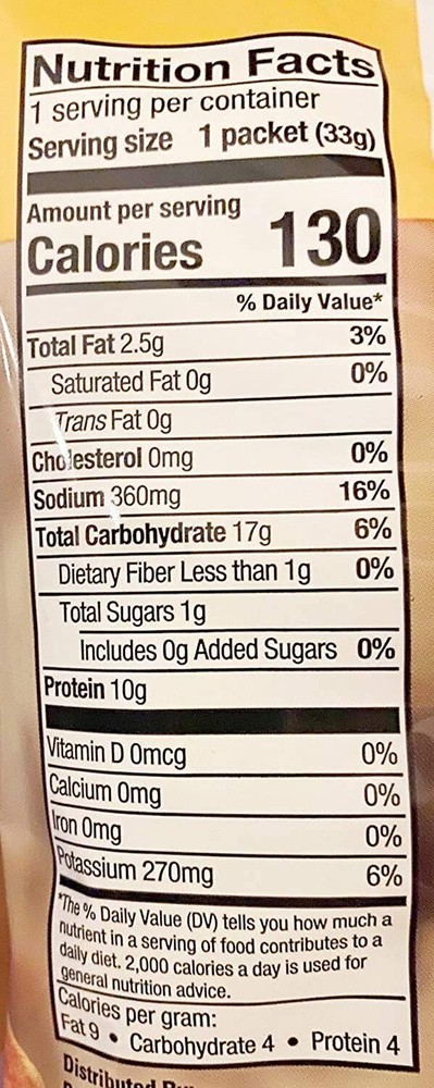 7 Bag Pack DPTG Cheddar Double Bites - Ideal Protein Compatible