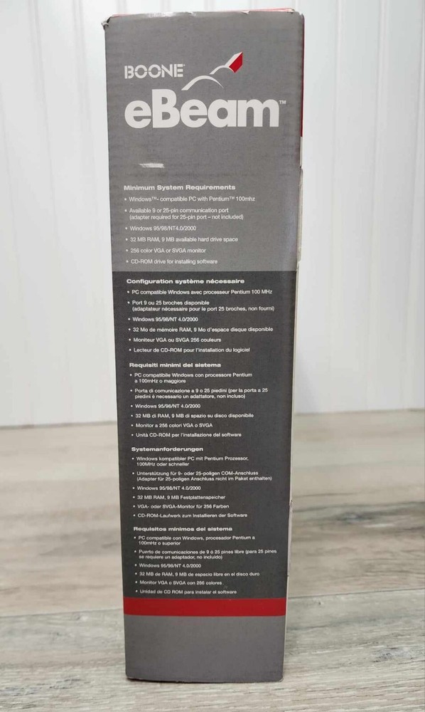 Boone Ebeam White Board Projector Brand New Open Box Tech Gift