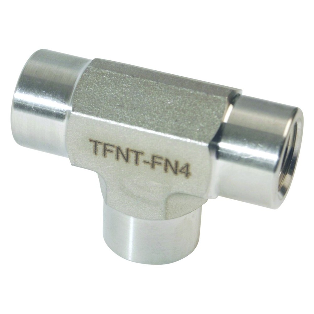 Threaded NPT Tee | FNPT 1/4 inch - SS316 (5 Pack)