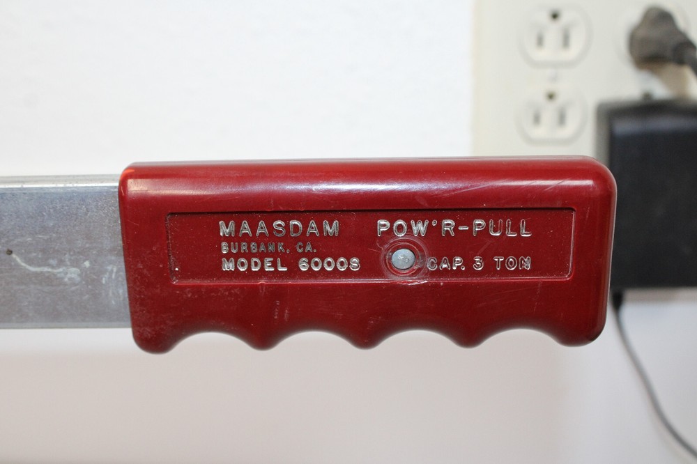 Maasdam Pow'r-Pull Model #6000S 3 Ton Cable Puller - Come Along - 1A1