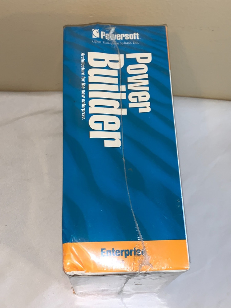 POWERSOFT POWER BUILDER ENTERPRISE WINDOWS VERSION 6 BRAND NEW