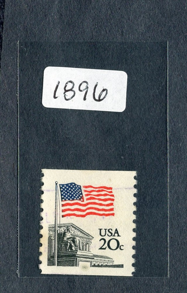 1981 Stamp #1896 Flag over Supreme Court Used