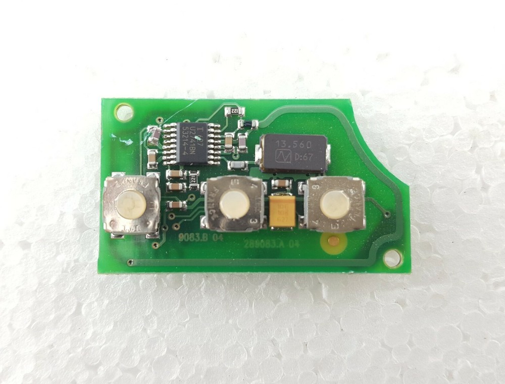 AUDI TT, ETC. 3 BUTTON KEY CIRCUIT BOARD - 4D0 837 231 K (TESTED)