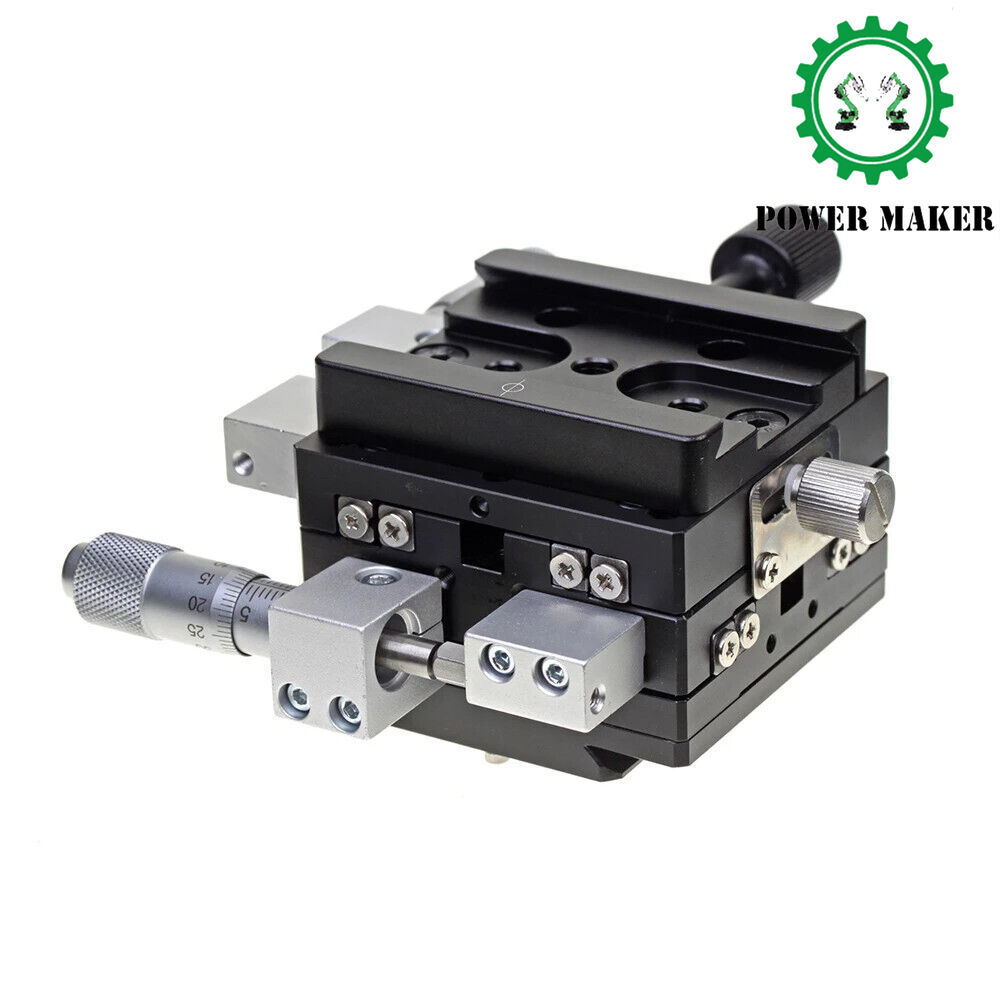 XY Axis Micrometer Fine-tuning Slide Accuracy 0.01MM Macro Displacement Platform