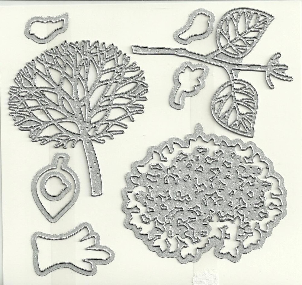 Stampin' Up! THOUGHTFUL BRANCHES & BEAUTIFUL BRANCHES THINLITS Dies - NEW