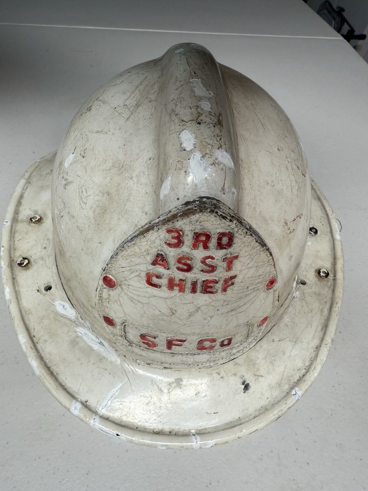 MSA Fire Helmet - SF Co 3rd Assistant Chief