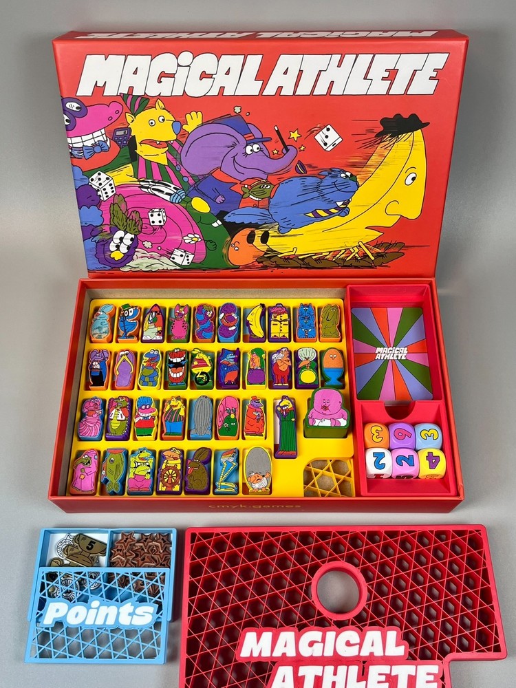 Insert for Magical Athlete | 3D Printed Board Game Organizer