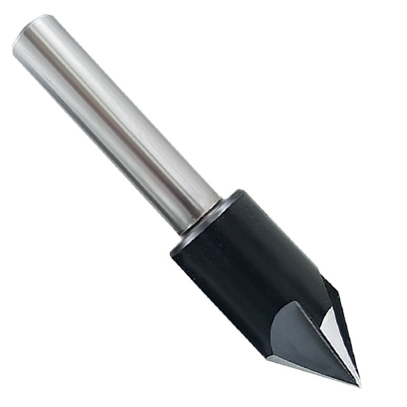 1" HSS 4F Machine Countersink - 82°, USA