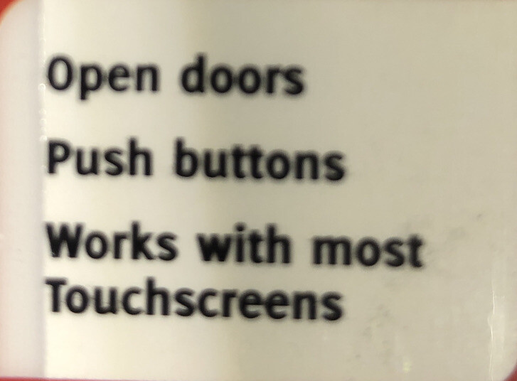 Touch Free Tool The Germ Avoidance and Physical Distancing Solution (LOC ECR-2)