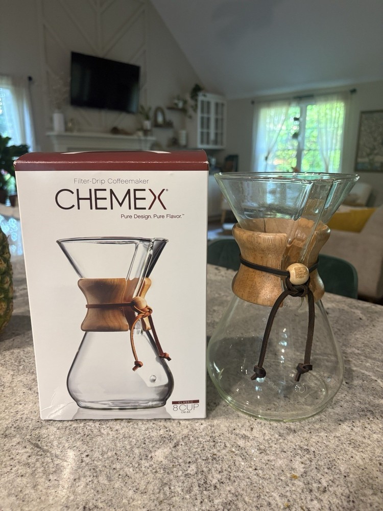 Chemex 8 Cup Pour Over Filter-drop Coffee Maker