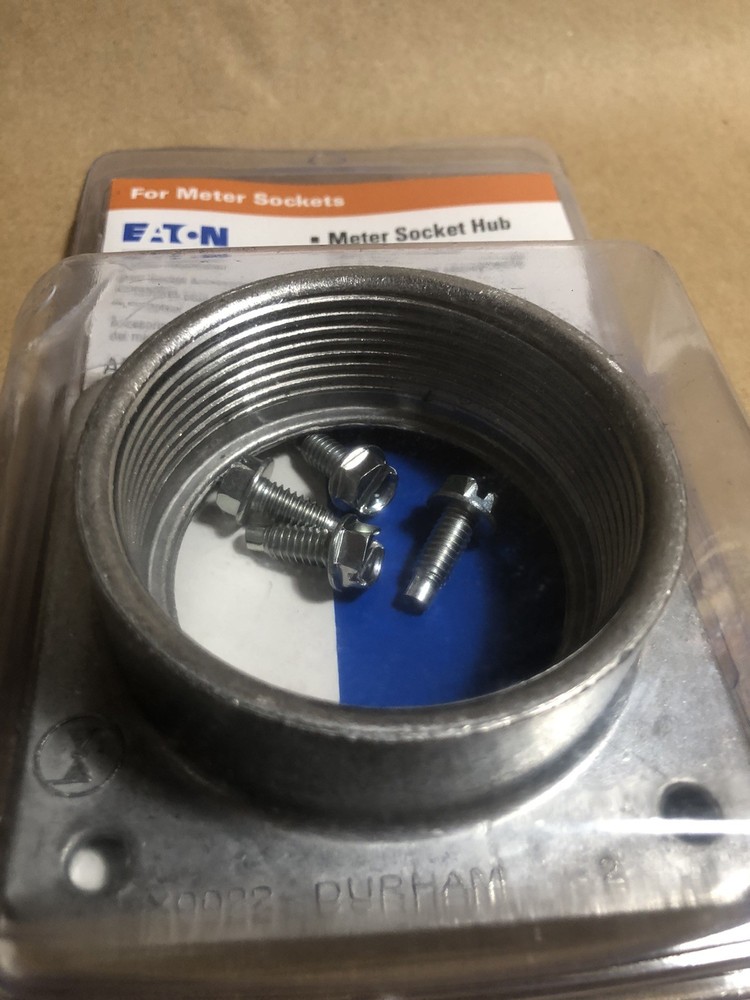 EATON Meter Socket Hub, 2", Includes 4 Screws, ARP00006CH2CS, Electrical