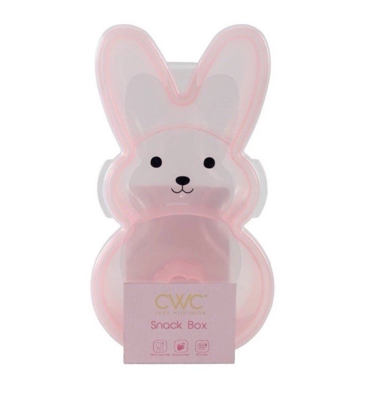 NWT Cook With Color Bunny Snack Box Container BUNDLE