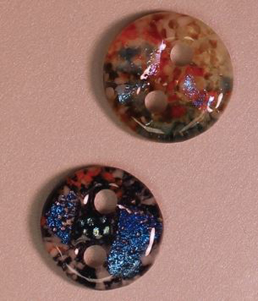 Small Round Buttons Glass Fusing Kiln Mold