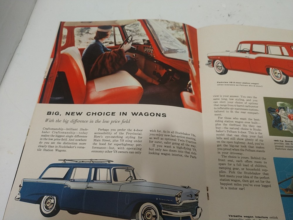 Studebaker Sales Brochure 1957 And 1966