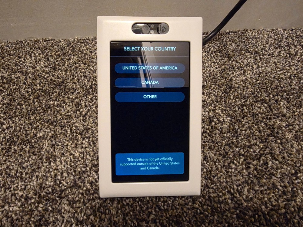 Brilliant Smart Home Control Light Switch Panel BHA-120US-WH1