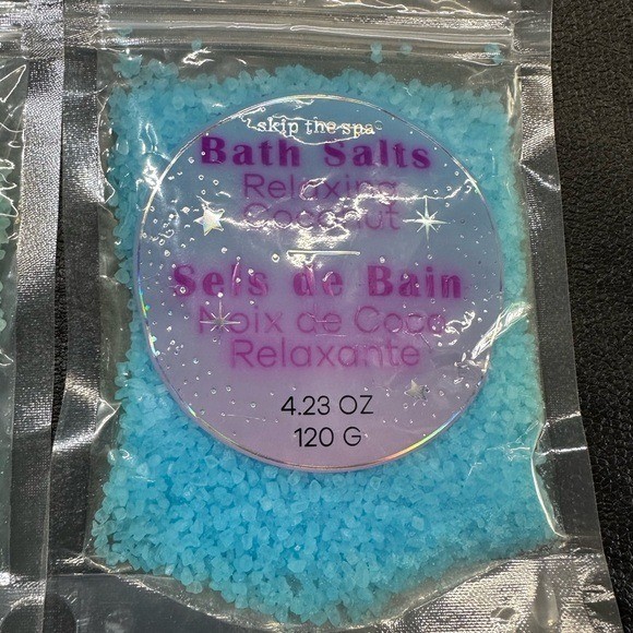 NEW 3 pack bath salts Lavender Mint Coconut 4.23 oz each