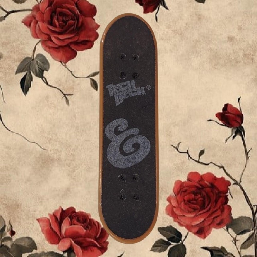 Tech Deck Complete Skateboard Expedition One Design Black Orange Yellow Red