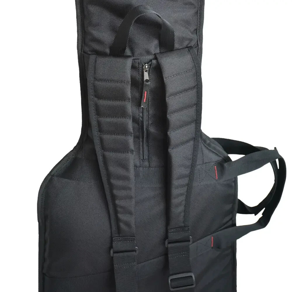 Premium bass guitar case with insulation, Three-layer construction
