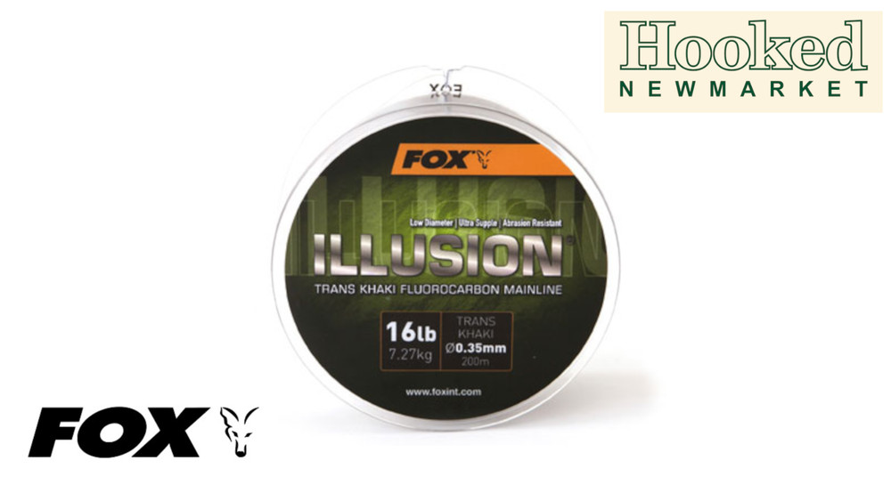 Fox Illusion Trans Khaki Fluorocarbon Mainline
