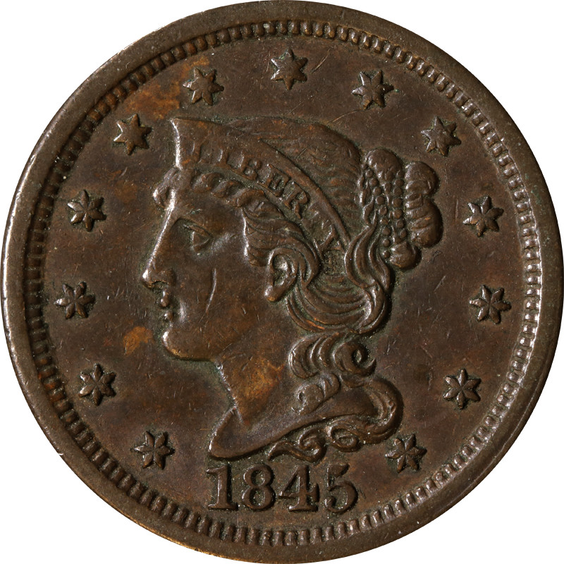 1845 Large Cent