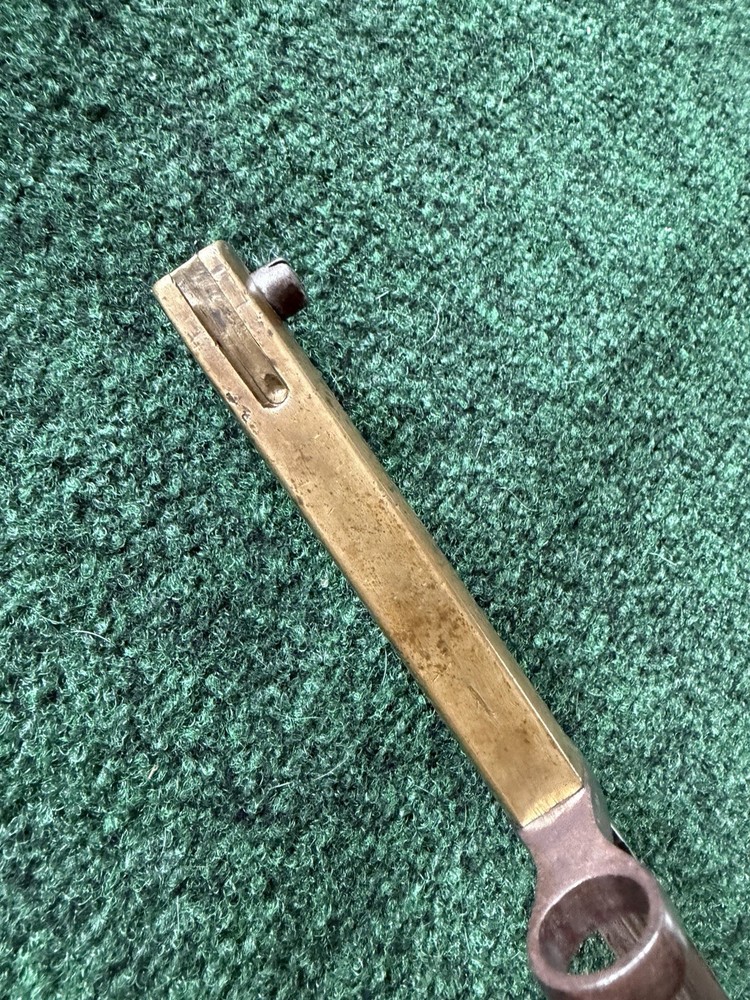 Uruguayan M1900 Cruciform Bayonet Brass Handle