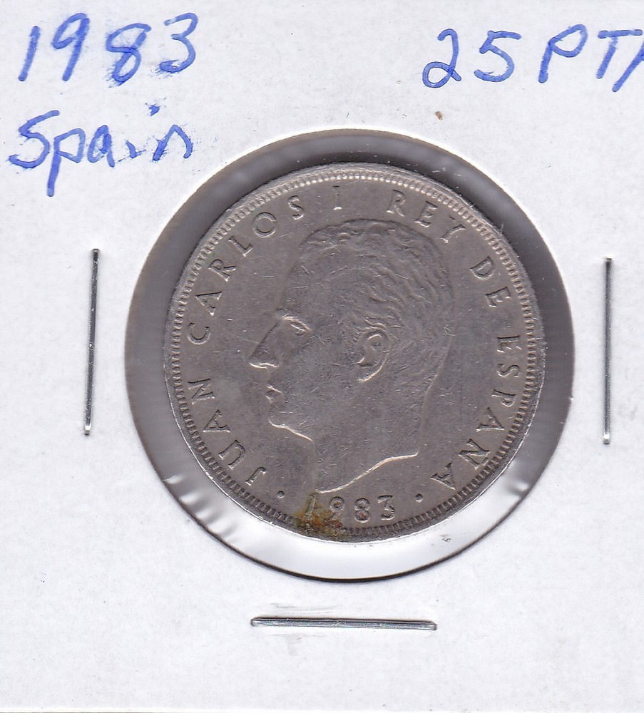 1983 Spain 25 Pesetas