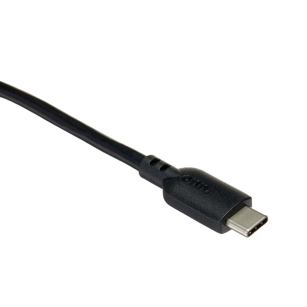 Onn. 10ft USB to USB-C Cable, Black, Compatible with USB-C Devices
