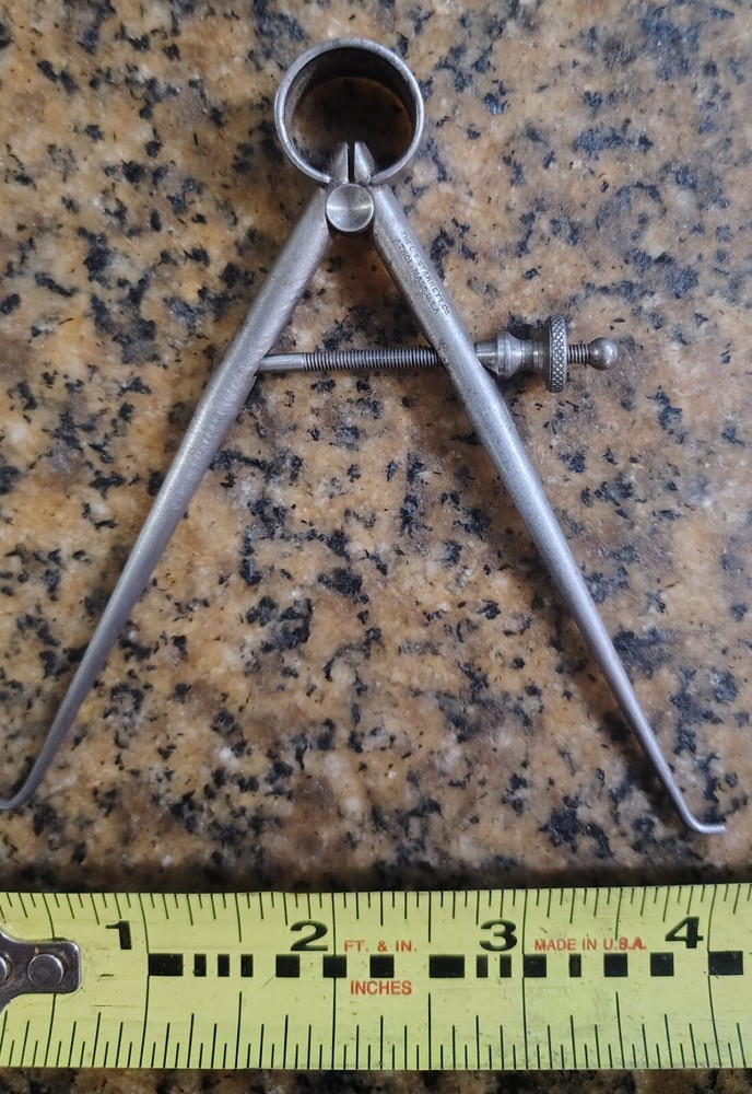 🗽VINTAGE 4" FINE POINT ID CALIPER