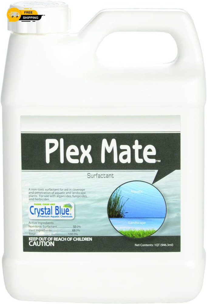 Plex Mate Aquatic Surfactant for Herbicides – Quart- Non-Ionic, Increase Product