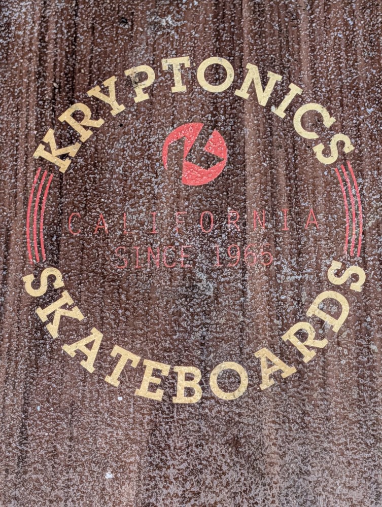 Kryptonics Cruiser Wave Longboard Skateboard 36”x9” inches (Deck Only)