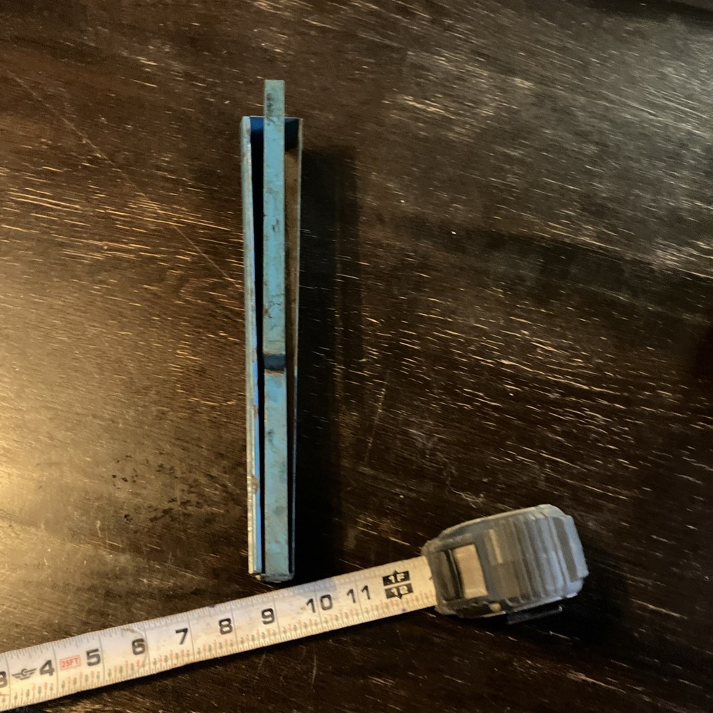 Matco Tools 12.5" Long Deep Socket Tray Holder Organizer Blue Vintage