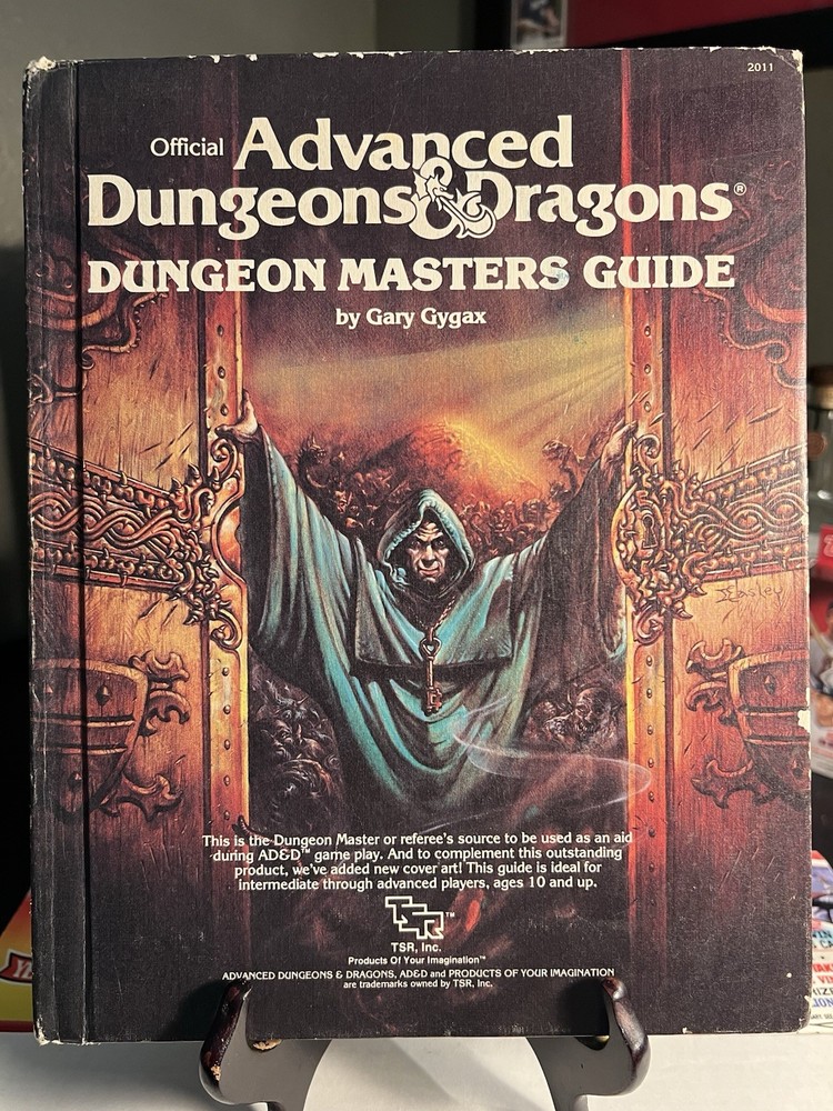 Advanced Dungeons & Dragons Player's Handbook & Dungeon Master's Guide Gary…