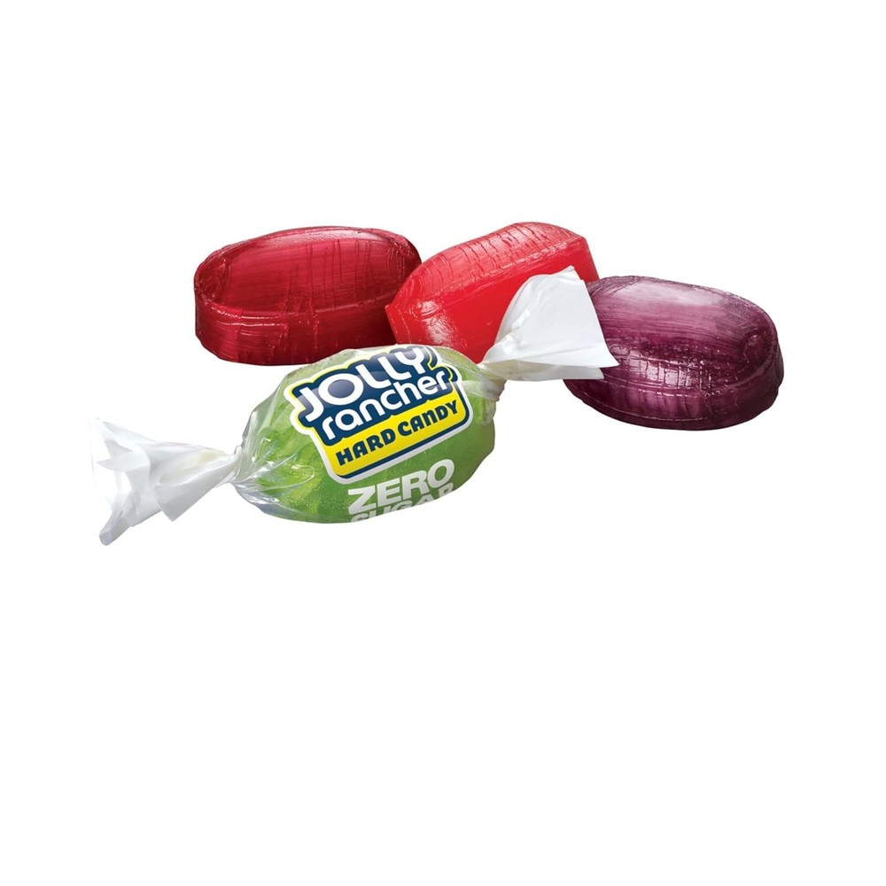 Individually Wrapped Zero Sugar Fruit-Flavored Hard Candy - 6.1 oz for Freshness