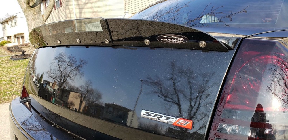 PSDesigns 2PC Wickerbill compatible with 2005- 10 Chrysler 300 SRT