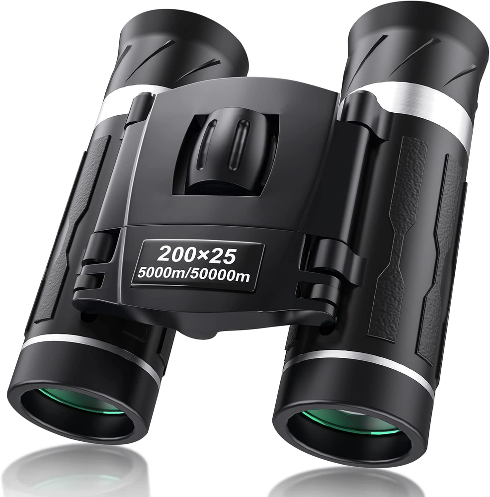 High Powered Mini Pocket Binoculars - Waterproof Small Binoculars for Traveling