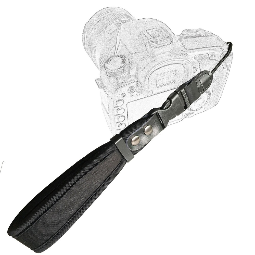 Universal DSLR Camera Wrist Strap Padded Shock-Absorbing Camera Strap