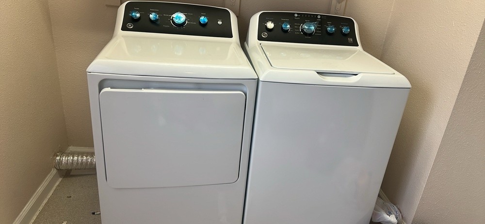 electric washer and dryer set used