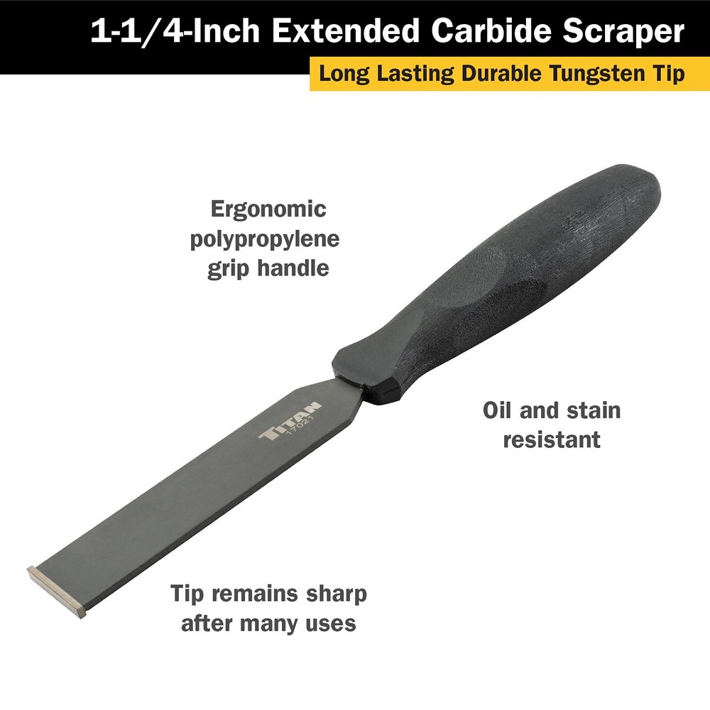 17021 Extra Long 11/4inch Carbide Scraper