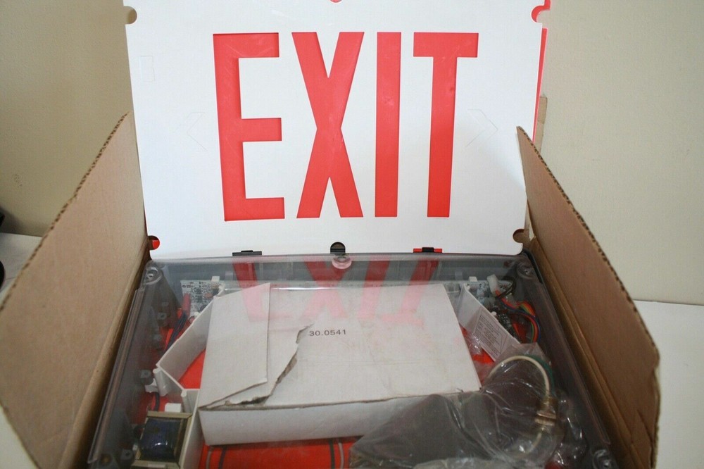 EMERGI-LITE DOUBLE FACE EXIT SIGN