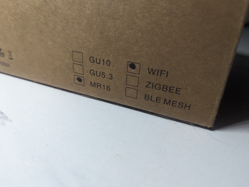 Mr16 Smart LED Bulb Gu5.3 Base Wifi Controlled 6 Pack