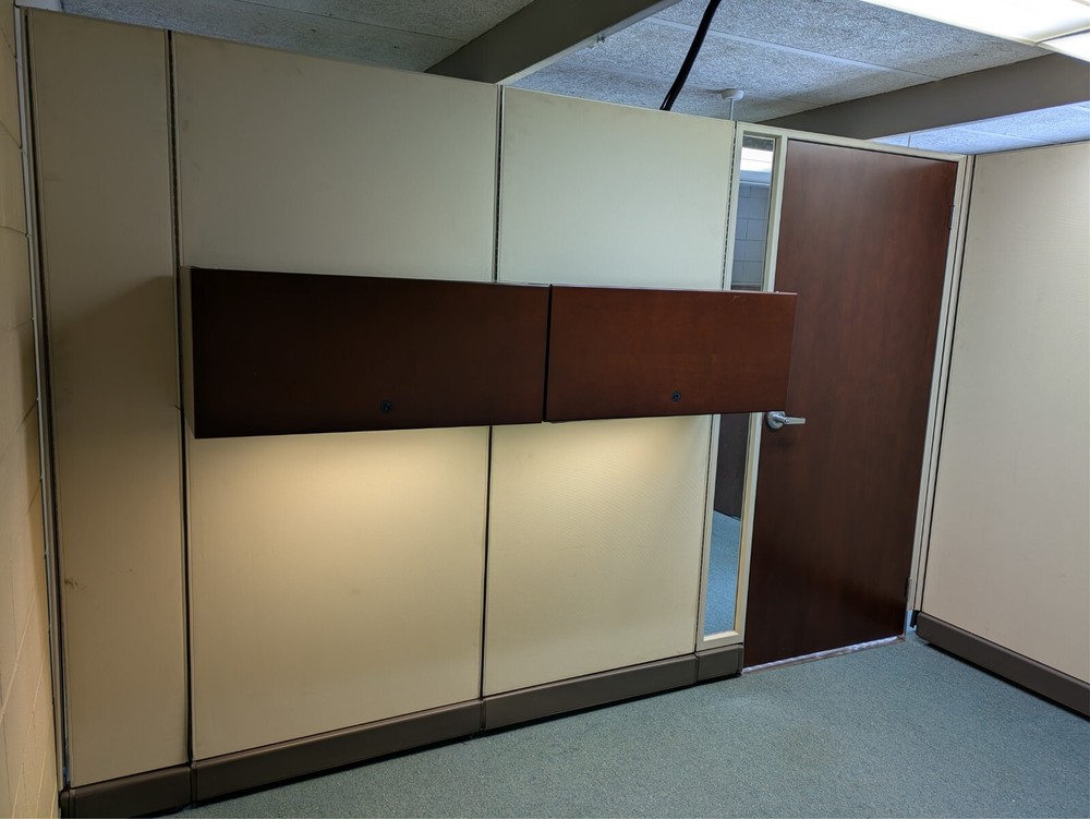 Herman Miller Ethospace office panels -- three cubicles