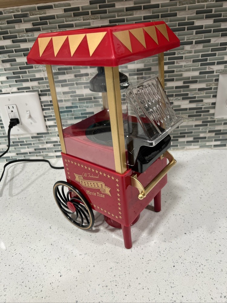 Vintage style Brookstone Popcorn Machine (open box)