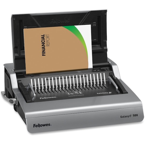 Fellowes 5218301 Binding Machine, Comb, Gray