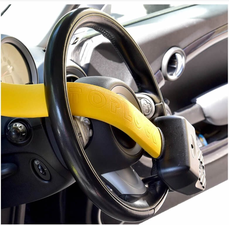 For Audi Car Steering Wheel Lock High Security Stoplock Pro Elite Premium. Caps✅