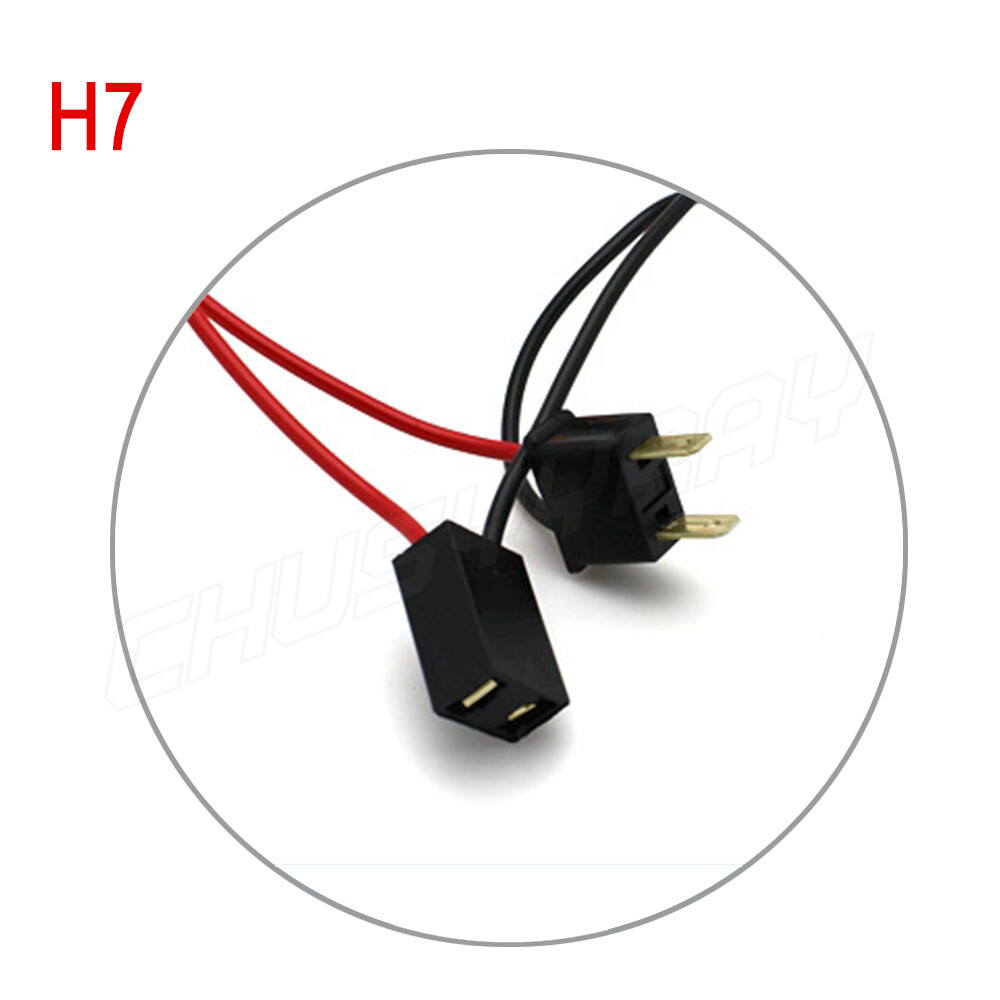 2x H7 LED Headlight Canbus Adapter Decoder Error Free Anti Flicker Resistor