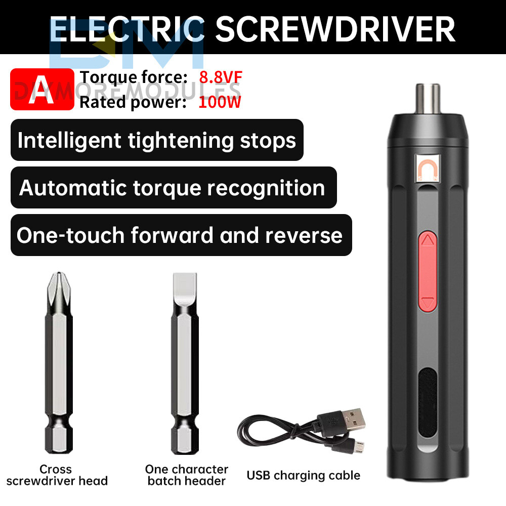 Electric Screwdriver Cordless Rechargeable Precision Screw Driver Multi-function