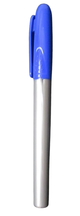 12 - Baseline Staples Fine Tip Blue Permanent Markers BL58129